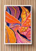 Print Hojas de colores 30x40 cm