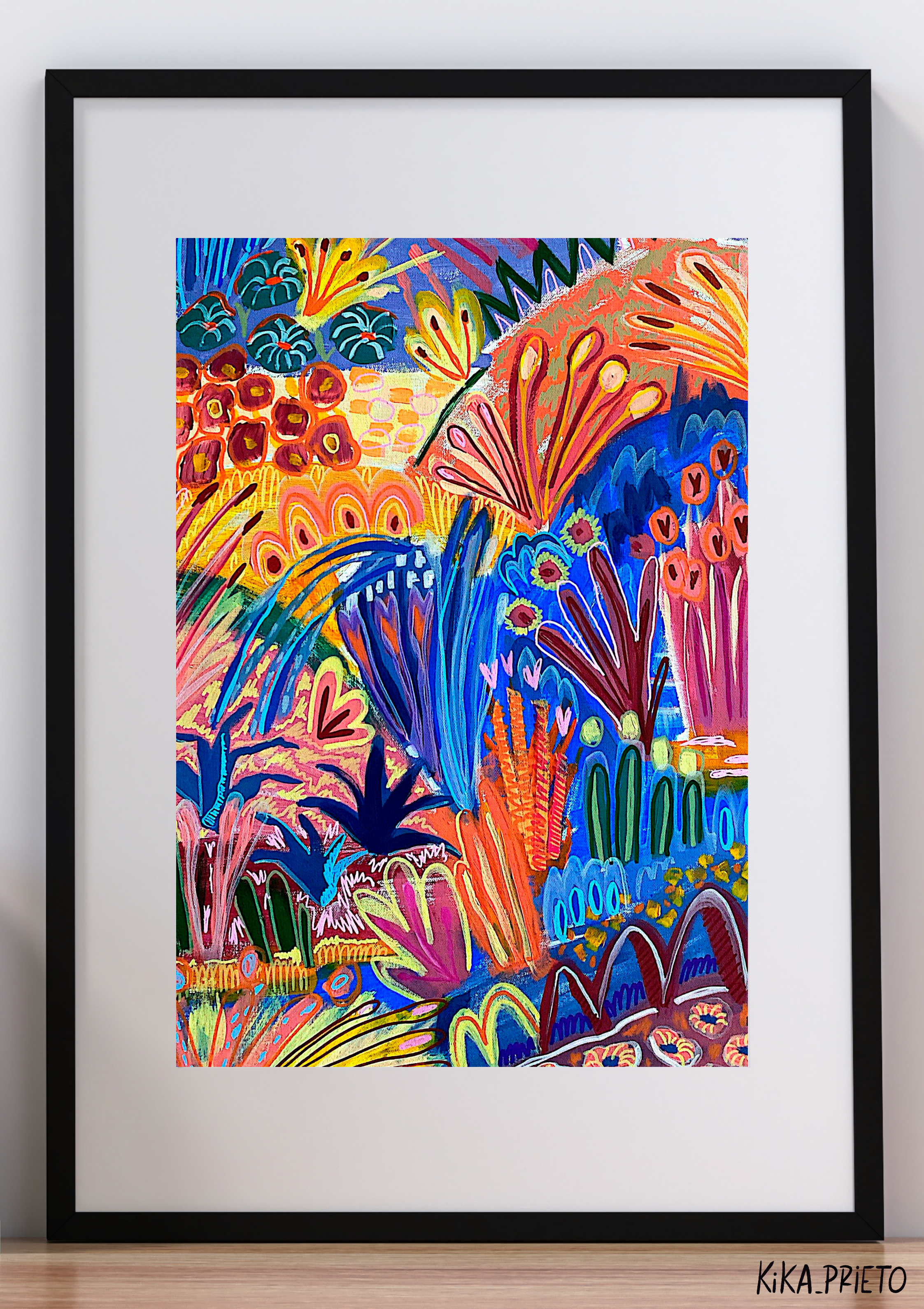 Jardín del edén 50x70cm PRINT